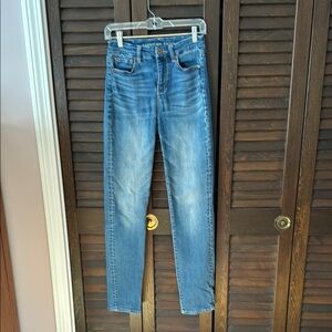 American Eagle Outfitters Blue High Rise Jeans